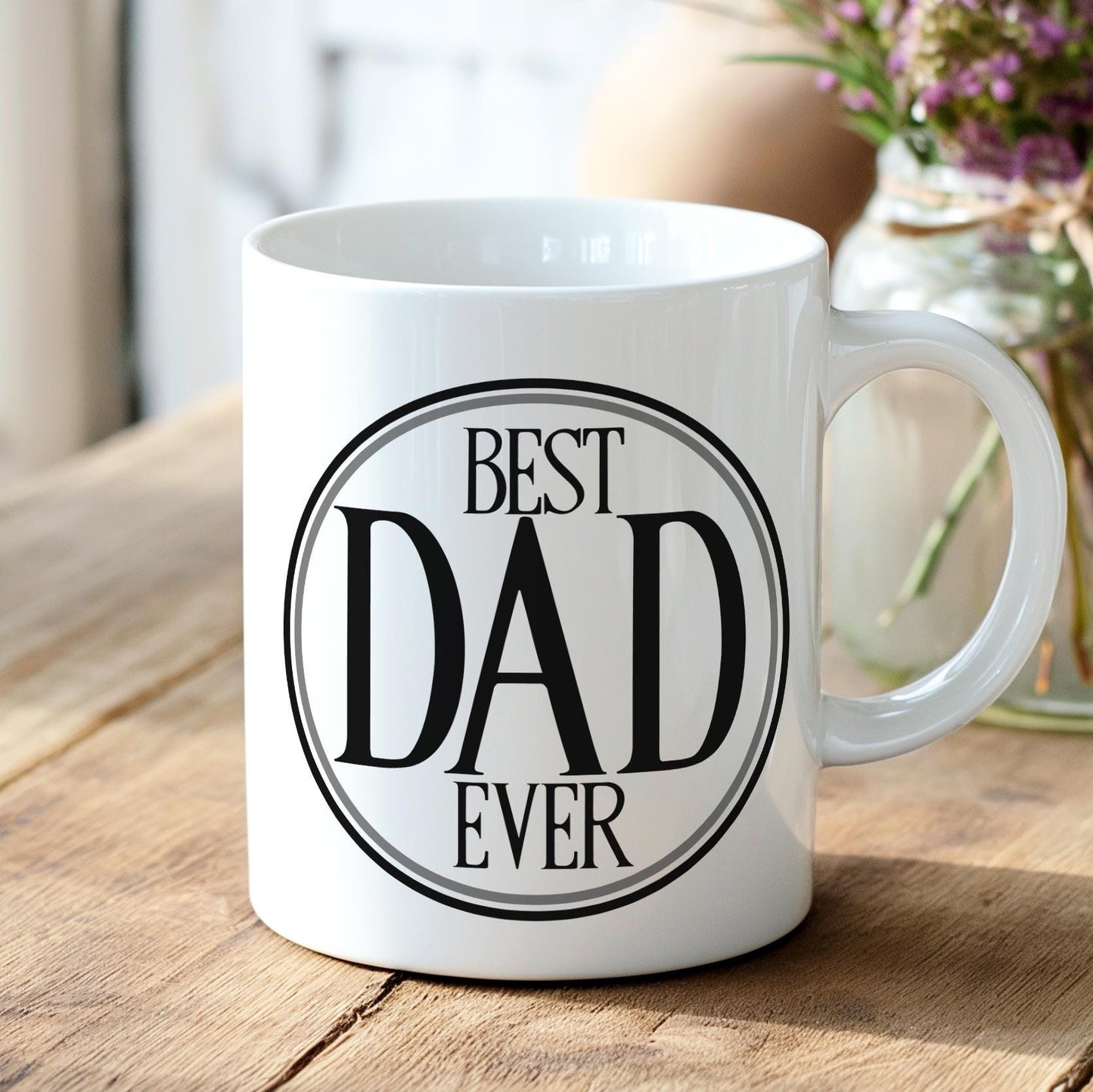 Best Dad Ever Mug - Father’s Day Gift - Coffee Cup for Dad - Dad Birthday Gift - Gift from Kids - Funny Dad Mug