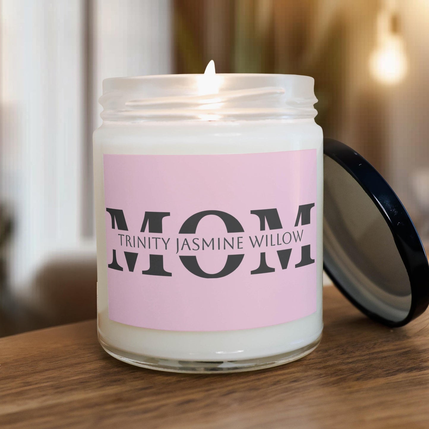 Personalized Mom Candle, Custom Text, Candle Gift, Mother's Day Gift Idea, Mother's Day Candle, Gift For Mom, Sentimental Present
