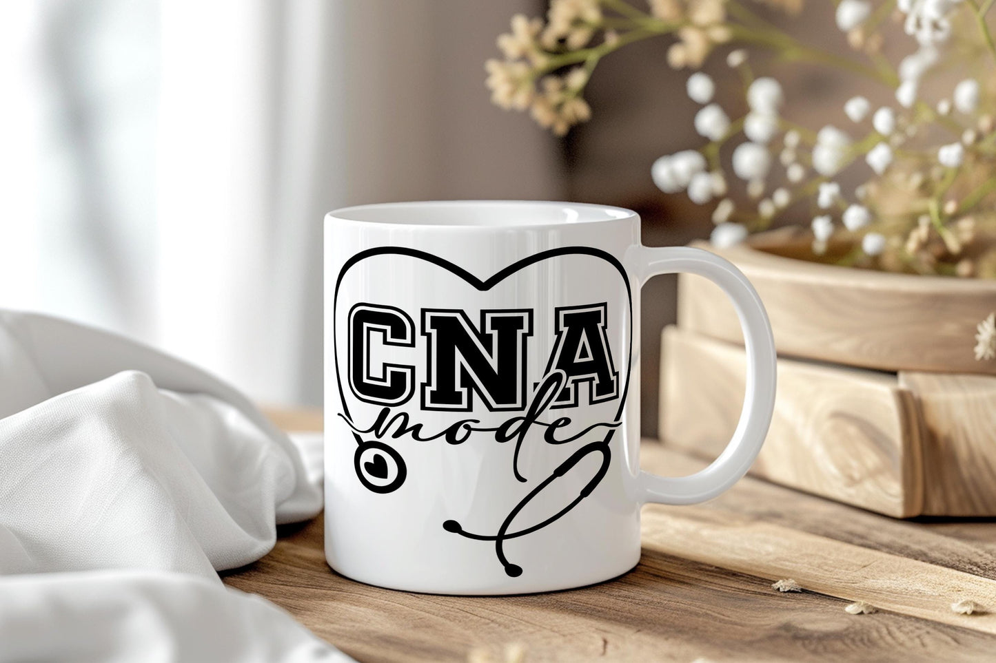CNA Mode Coffee Mug – Funny Nurse Gift, Certified Nursing Assistant Appreciation Cup