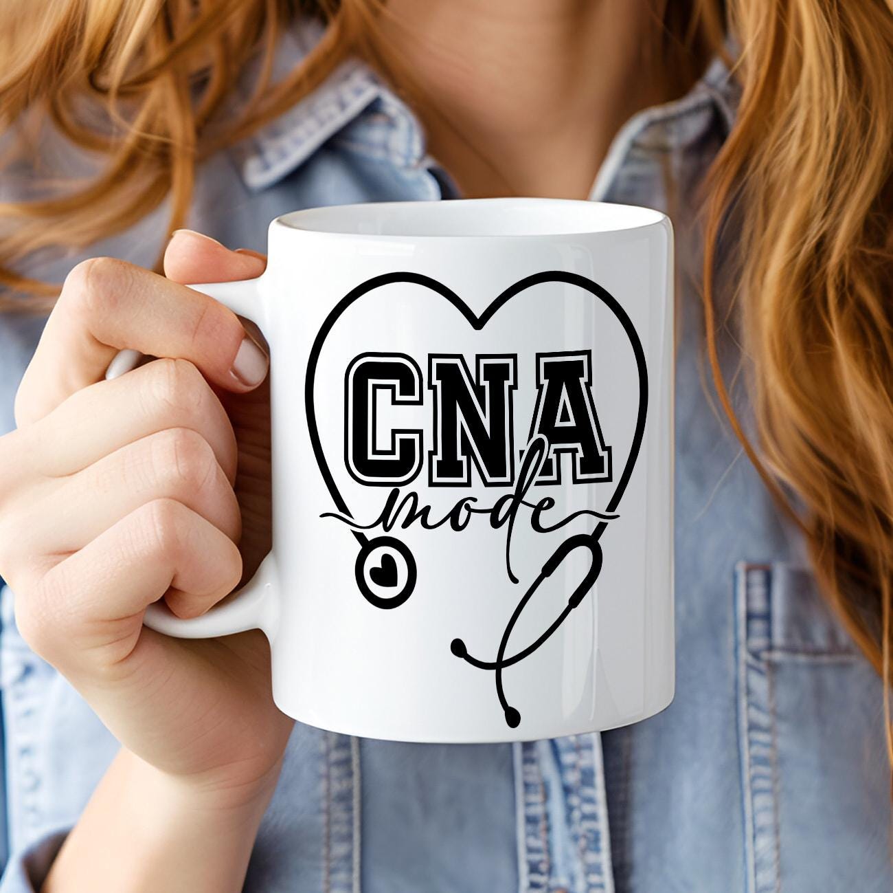 CNA Mode Coffee Mug – Funny Nurse Gift, Certified Nursing Assistant Appreciation Cup