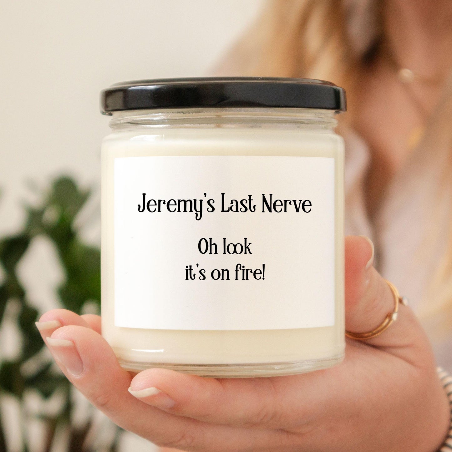 Funny Custom Candle, Mom's Last Nerve, Dad's Last Nerve, Personalized Candle Gifts, Custom Gift, Mother's Day, Father's Day, Birthday