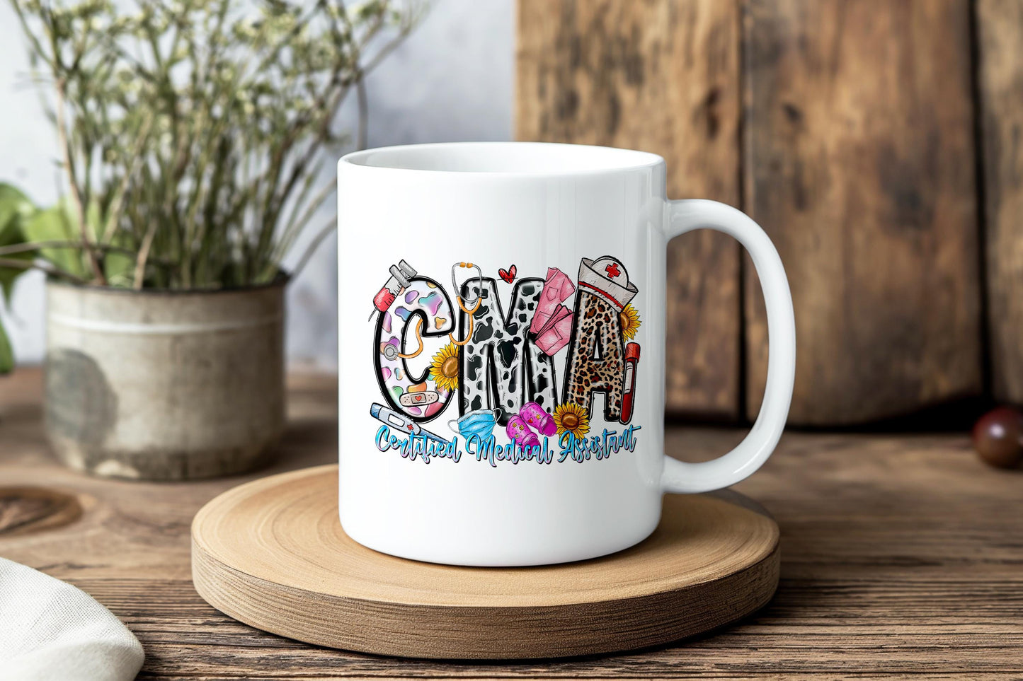 CMA Coffee Mug – Certified Medical Assistant Gift, Cute Healthcare Worker Mug