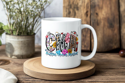 CMA Coffee Mug – Certified Medical Assistant Gift, Cute Healthcare Worker Mug