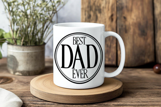 Best Dad Ever Mug - Father’s Day Gift - Coffee Cup for Dad - Dad Birthday Gift - Gift from Kids - Funny Dad Mug