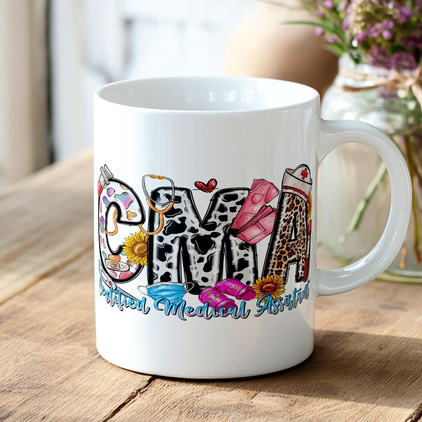 CMA Coffee Mug – Certified Medical Assistant Gift, Cute Healthcare Worker Mug