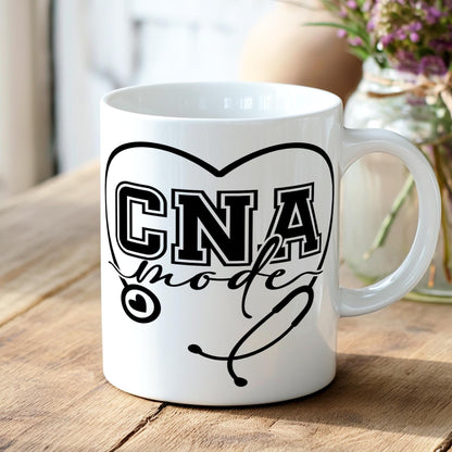 CNA Mode Coffee Mug – Funny Nurse Gift, Certified Nursing Assistant Appreciation Cup