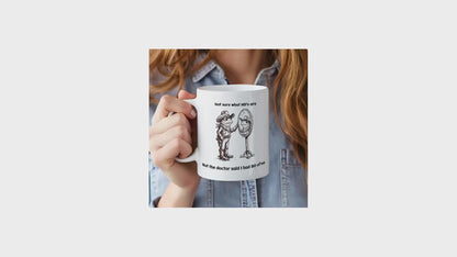 Funny ADHD Cowboy Frog Mug, Humorous ADHD Joke Cup, Western Frog Coffee Mug for Men, Animal Pun Mug, ADHD Humor Gift for Him, Dad Joke Mug