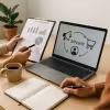 An editorial photograph or clean illustration depicting: Understanding Affiliate Marketing: A Practical Guide for Beginners. Style requirements: Create professional, editorial-quality photography or clean digital illustrations for Wares Point.Aesthetic 